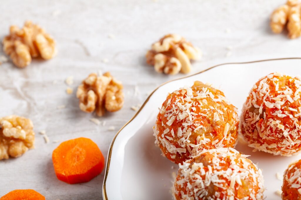 Μπουκίτσες carrot cake